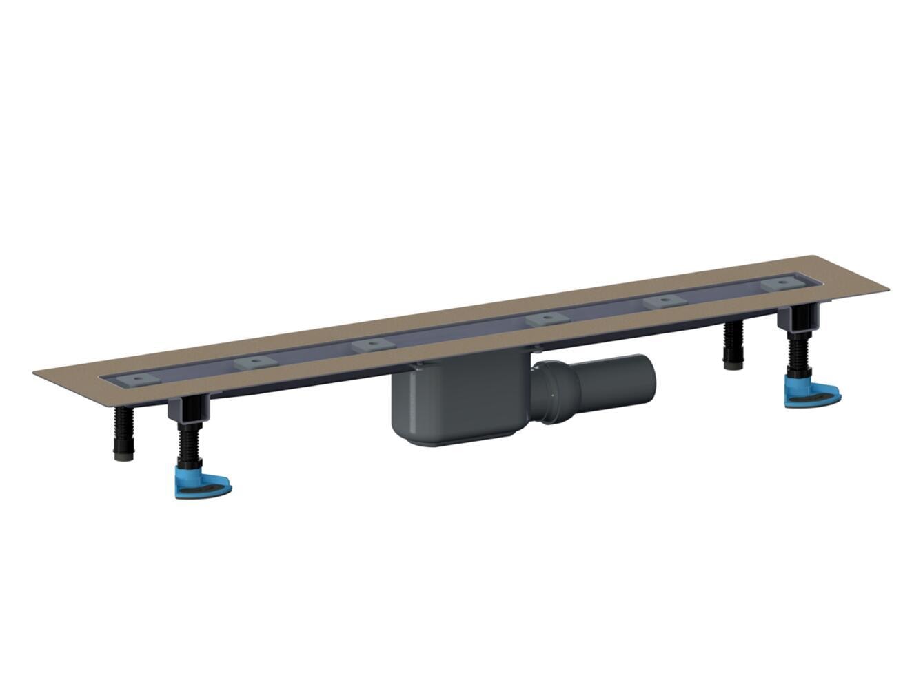 Dallmer Shower channel CeraLine F 1100 mm, DN 50, article 520081