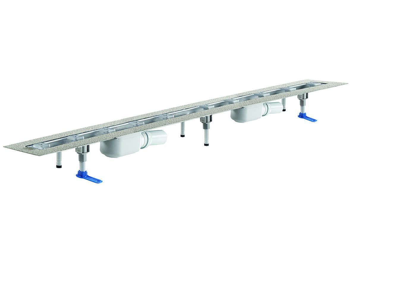 Dallmer Shower channel CeraLine Plan F Duo 1300 mm, DN 50, article 524508
