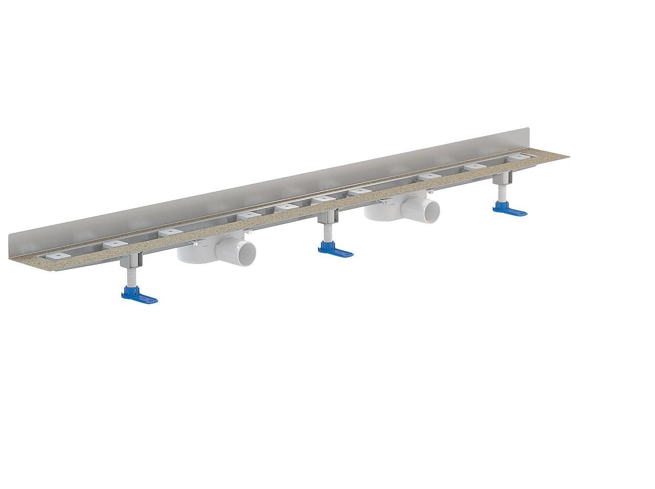 Dallmer Shower channel CeraLine Nano W Duo 1400 mm, DN 50, article 524805