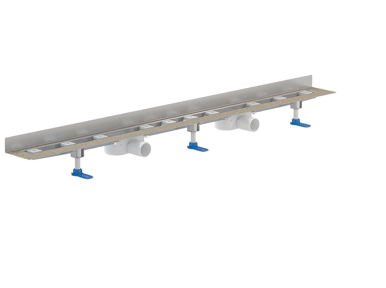Dallmer Shower channel CeraLine Nano W Duo 1800 mm, DN 50, article 524843