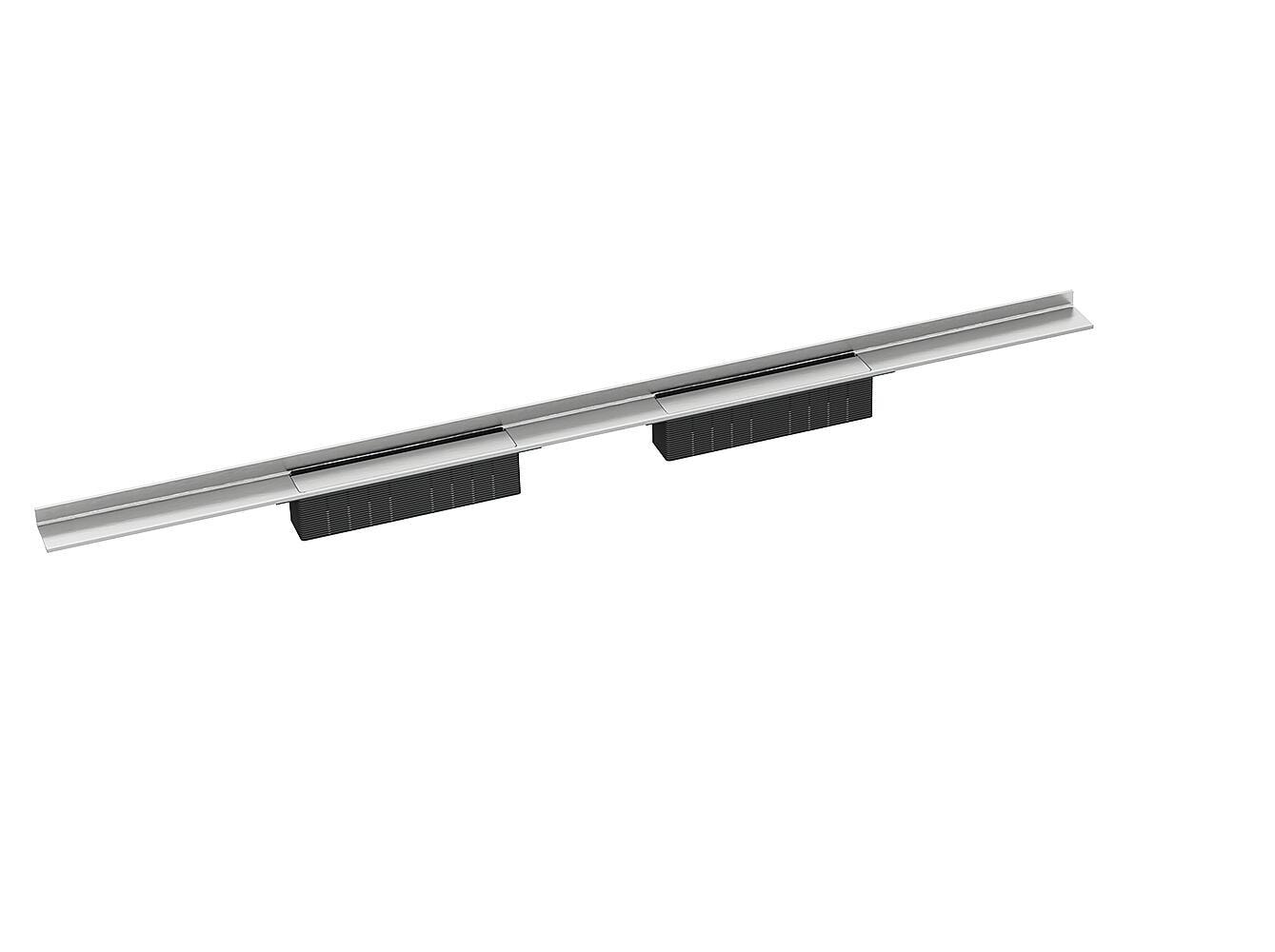 Dallmer Shower channel CeraWall Select Duo satin stainless steel, 2000 mm, article 536259