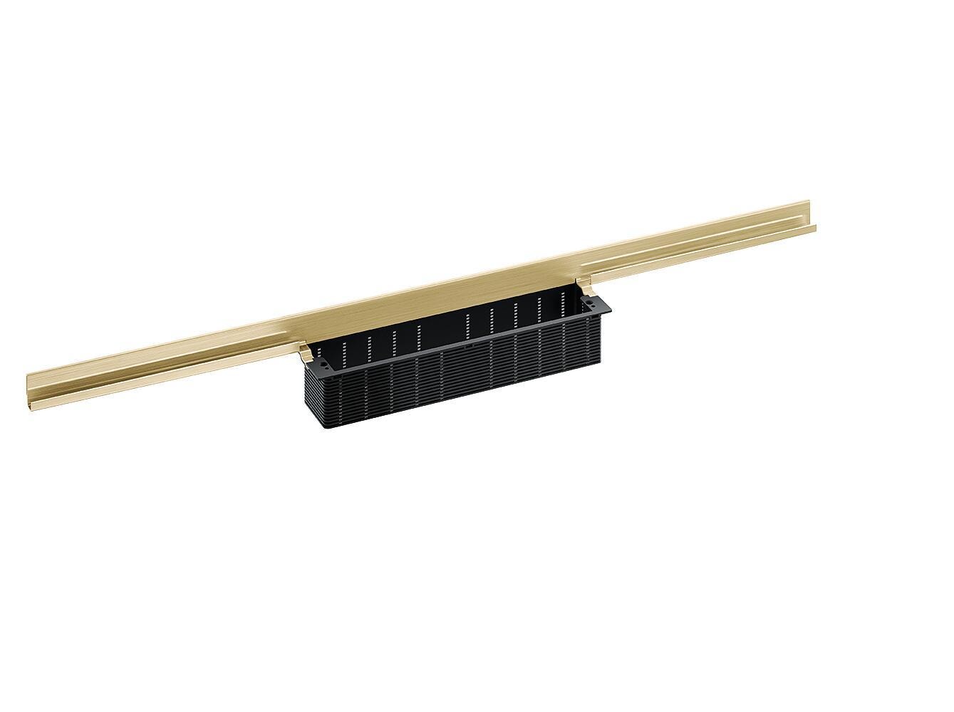 Dallmer Shower channel CeraWall Individual brass matt, 800 mm, article 536945