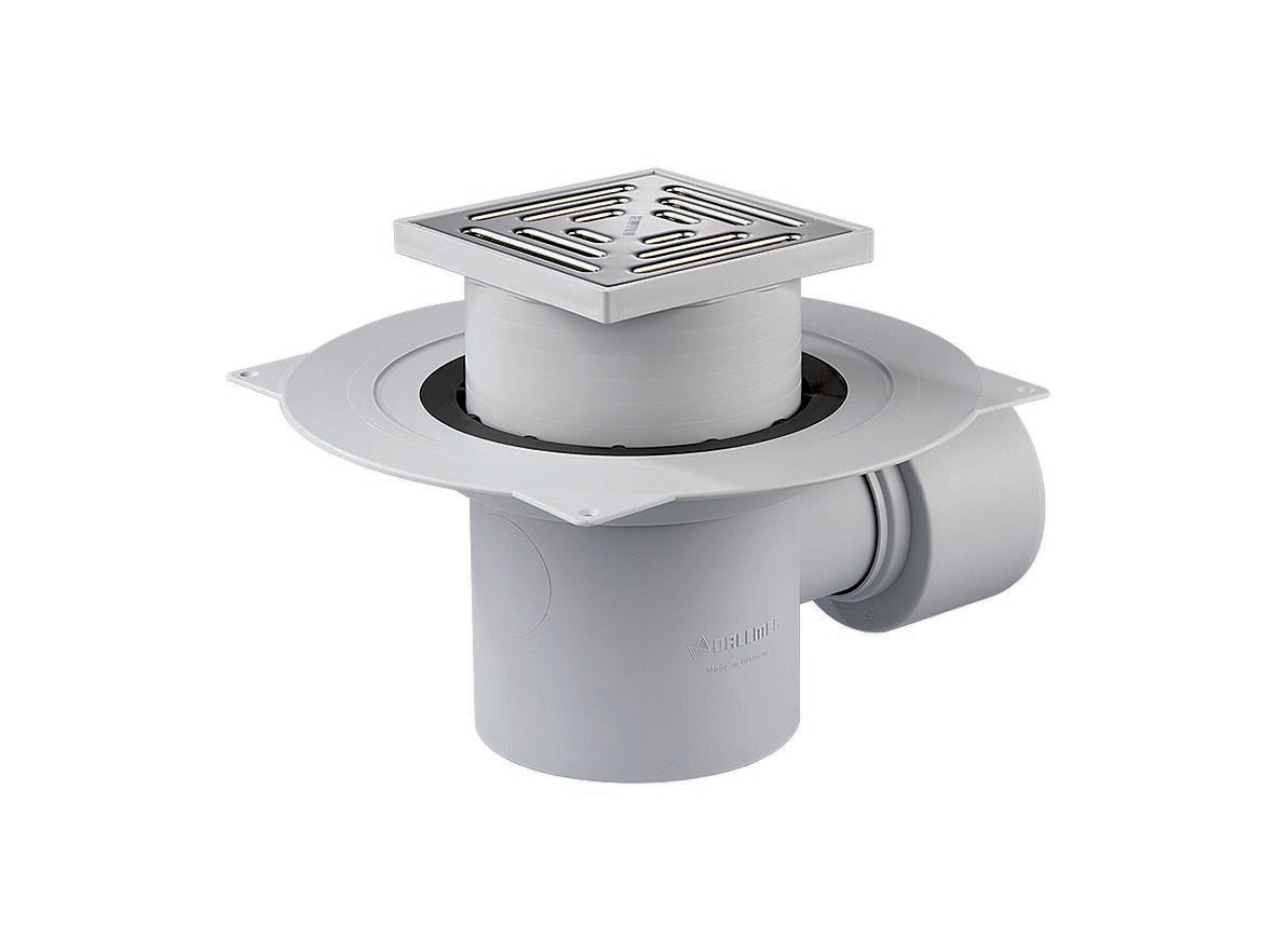 Dallmer Floor drain type 57 KE, DN 50/DN 70, 150 x 150 mm, article 571274