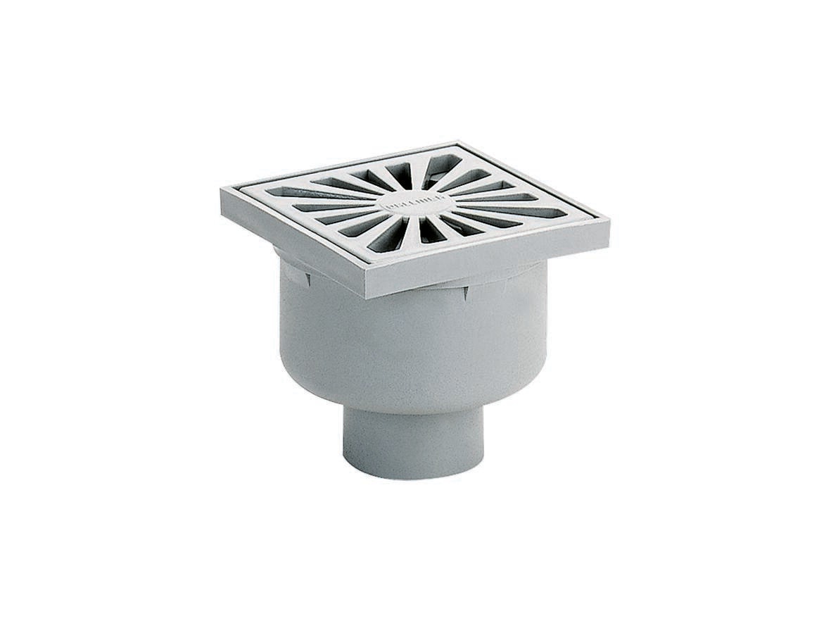 Dallmer Floor drain type 60, DN 50, 100 x 100 mm, article 600509