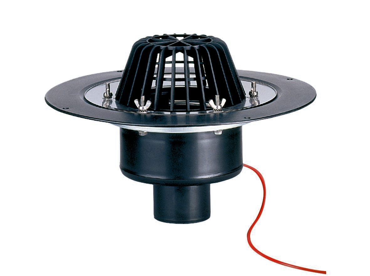 Dallmer Roof drain type 62 H clamp ring, heated, DN 70, article 621146