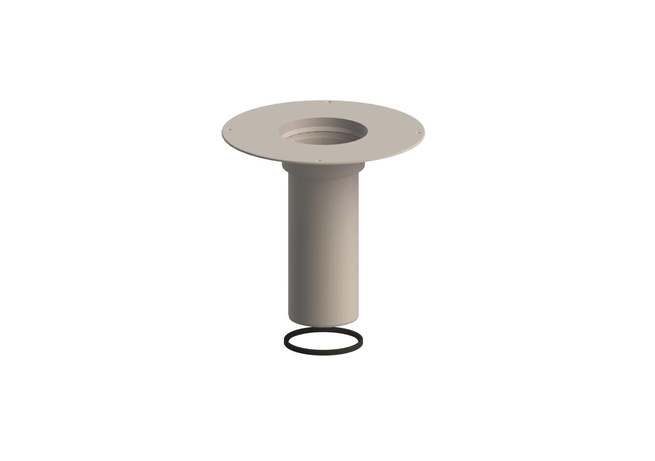 Dallmer Raising piece type 630 PVC, article 623584