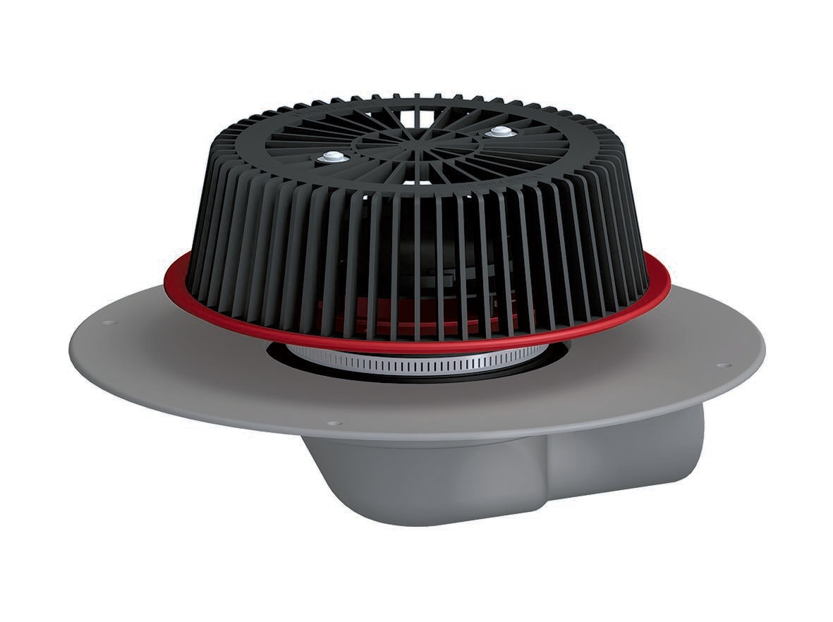 Dallmer Power overflow drain 86 D PVC, DN 70, article 671370