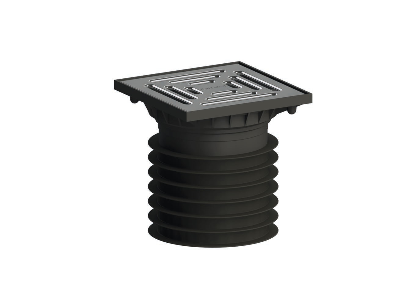 Dallmer Floor drain PRONTO K, DN 100, 120 x 120 mm, article 700360
