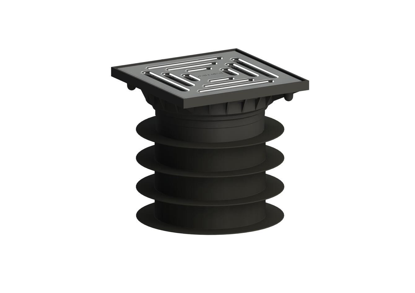 Dallmer Floor drain PRONTO K, DN 125, 120 x 120 mm, article 700384
