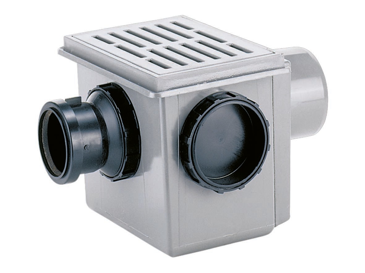 Dallmer Utility drain type 71/3, DN 70 side inlet, DN 100, article 710369