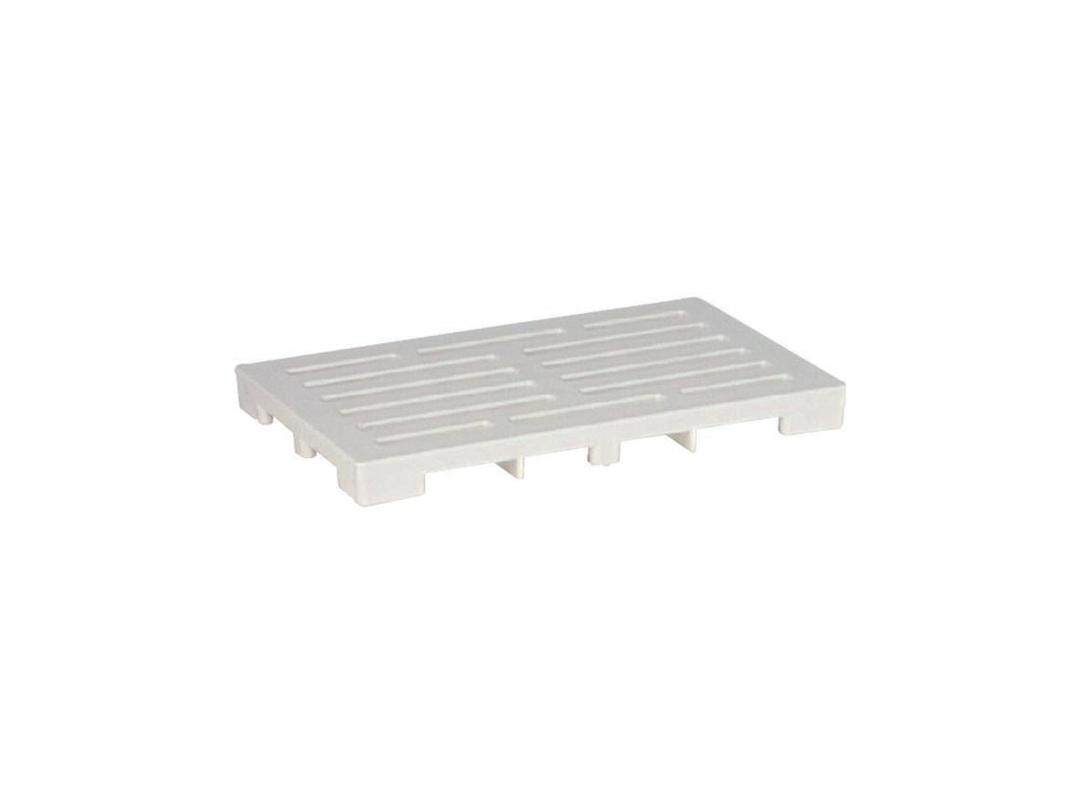 Dallmer Grate for utility drain71, white, 225 x 155 mm, article 714930