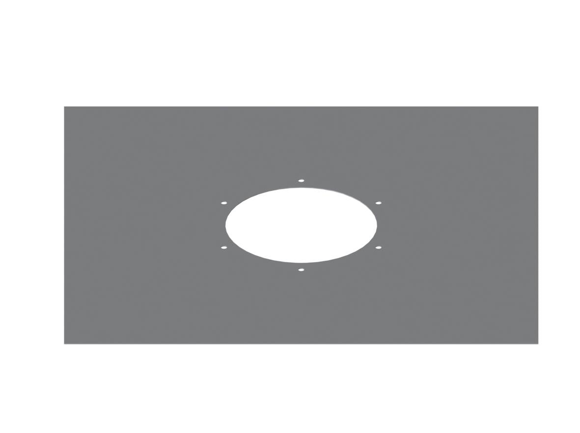 Dallmer Waterproofing collar type 65, PVC, 500 x 500 mm, article 790217