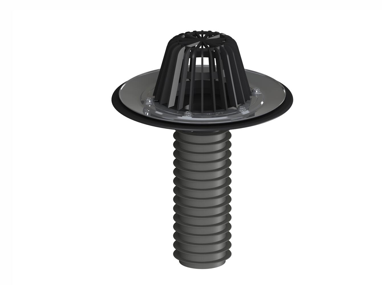 Dallmer Renova roof drain type 84 clamp ring, DN 100, article 831262