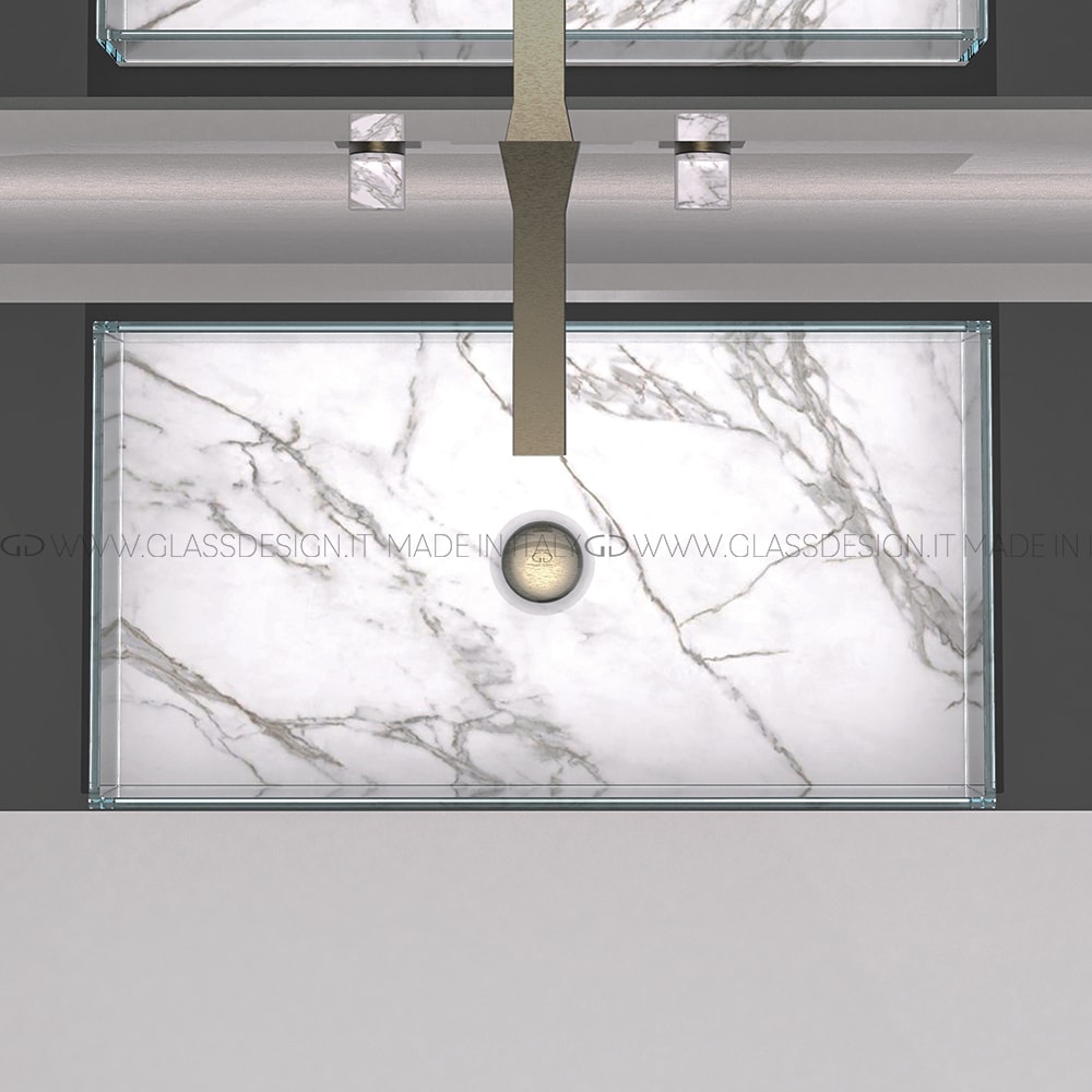 Glass Design Skyline Marble L SKYLMARWT01