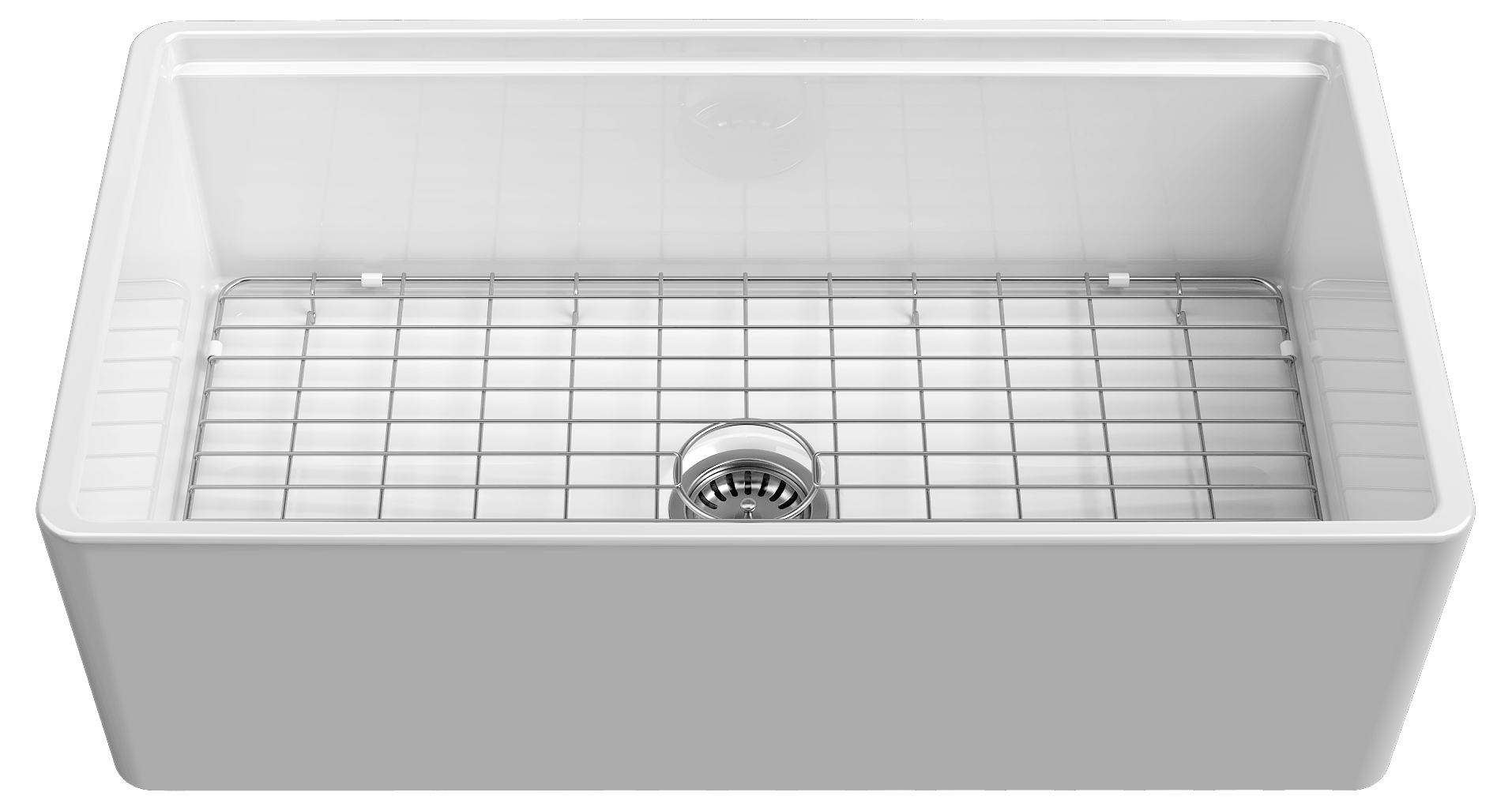 Isvea Plain 460 Workstation American Sink 84 cm - white