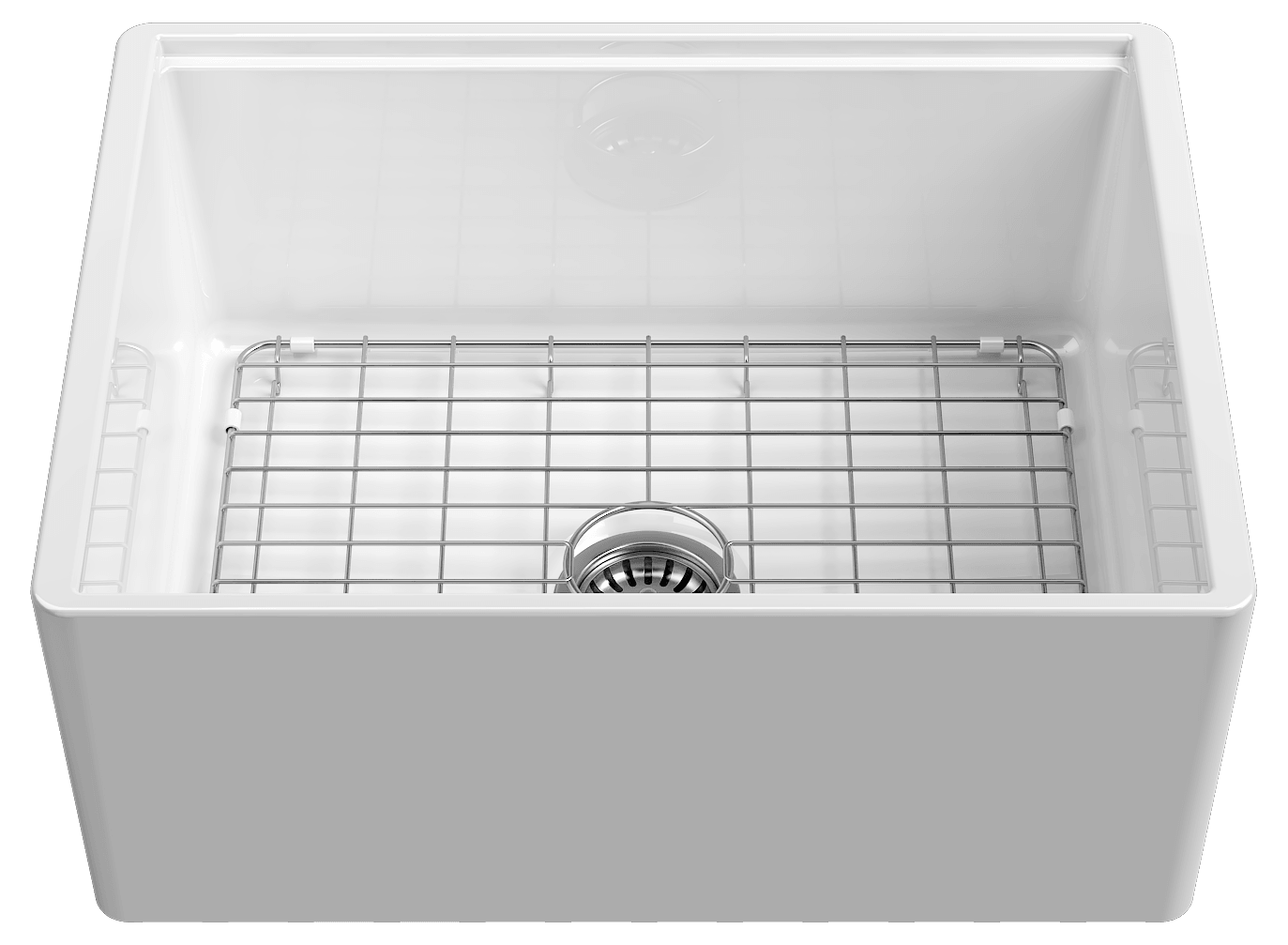 Isvea Plain 460 Workstation American Sink 61 cm - white