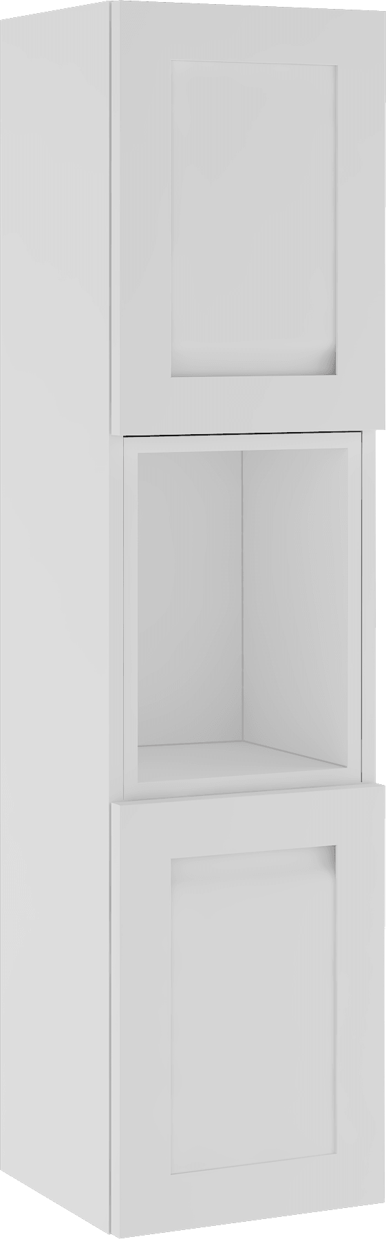 Isvea Linaro Tall Cabinet 35 cm - white
