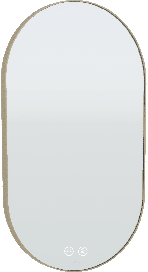 Isvea Puno Art LED Mirror 40 cm - metal coating