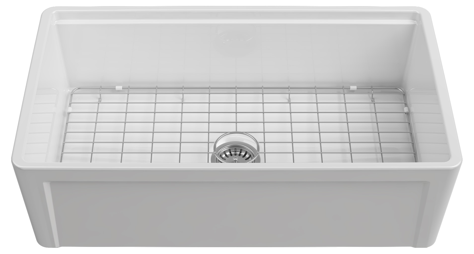 Isvea Savonna Workstation American Sink 84 cm - white