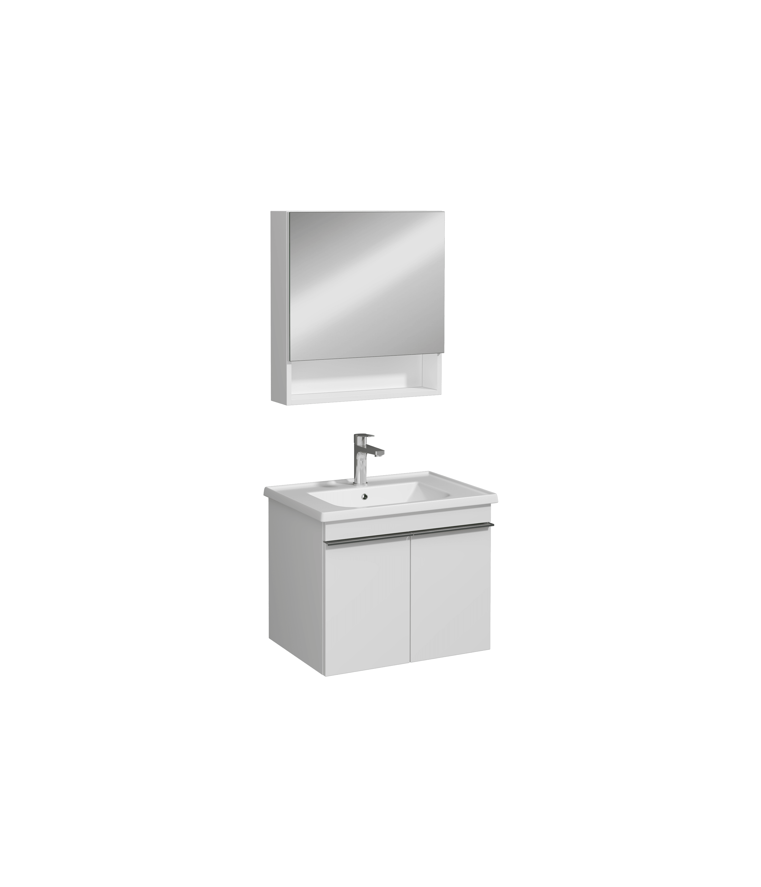 Isvea Terni Washbasin Cabinet 65 cm - white