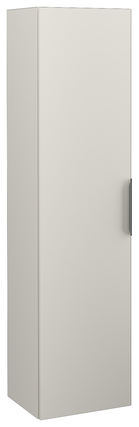 Isvea LIV Tall Cabinet 35cm Light Beige Left - white