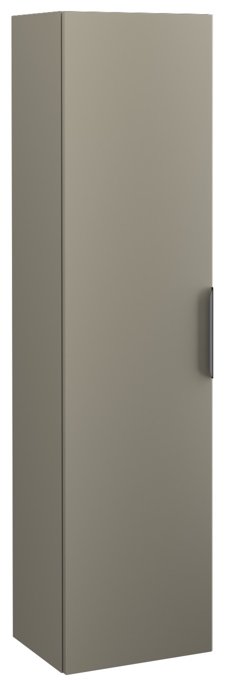 Isvea LIV Tall Cabinet 35cm Lava Left - white