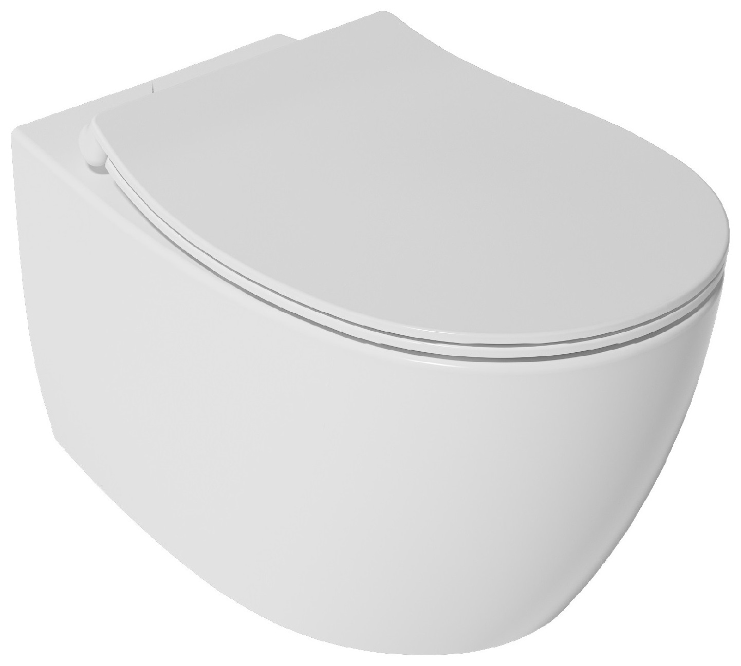 Isvea Sentimenti Due Wall-Hung Toilet - VORTEX - white
