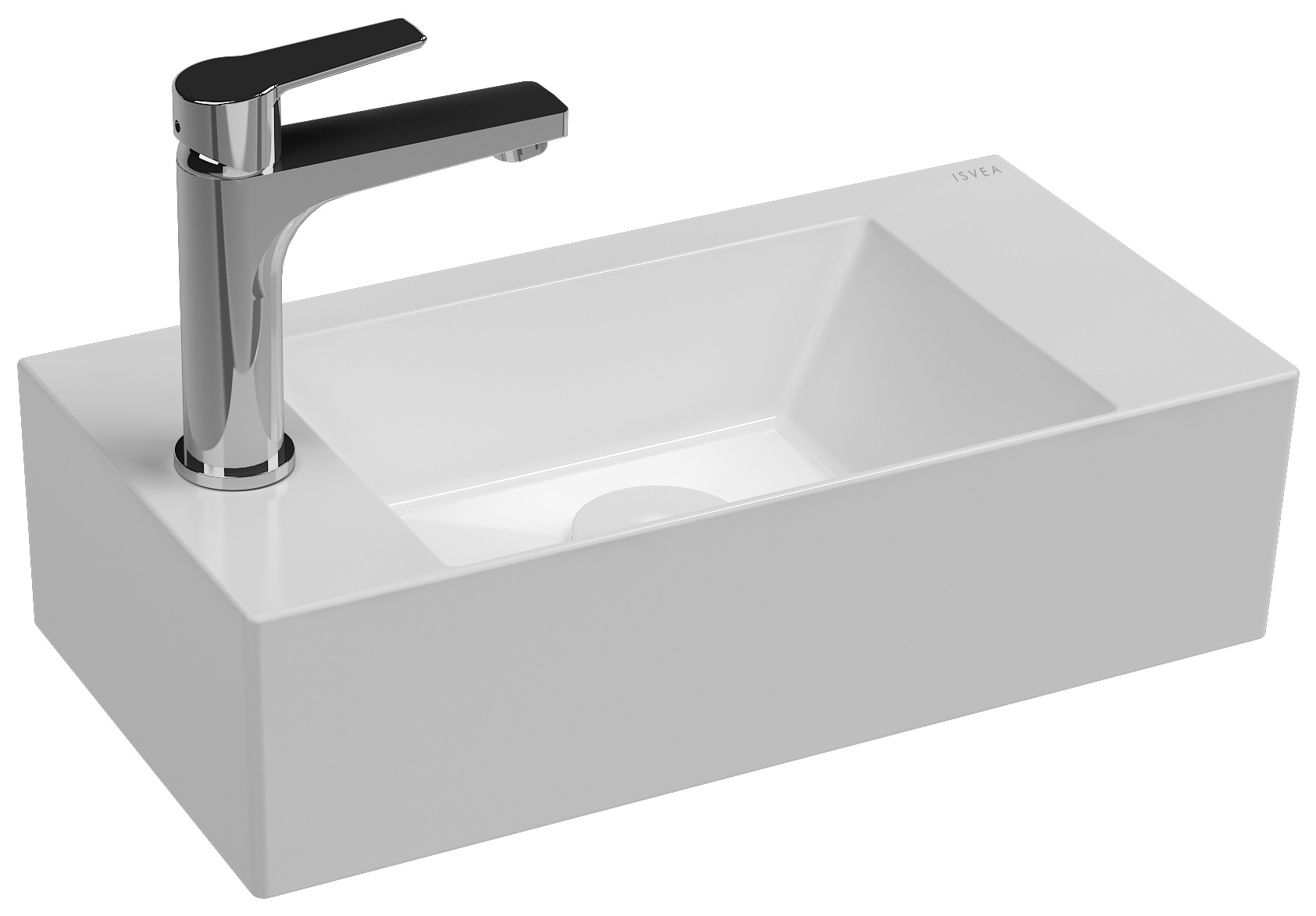Isvea Sistema Z Compacto Washbasin, 51 cm - white