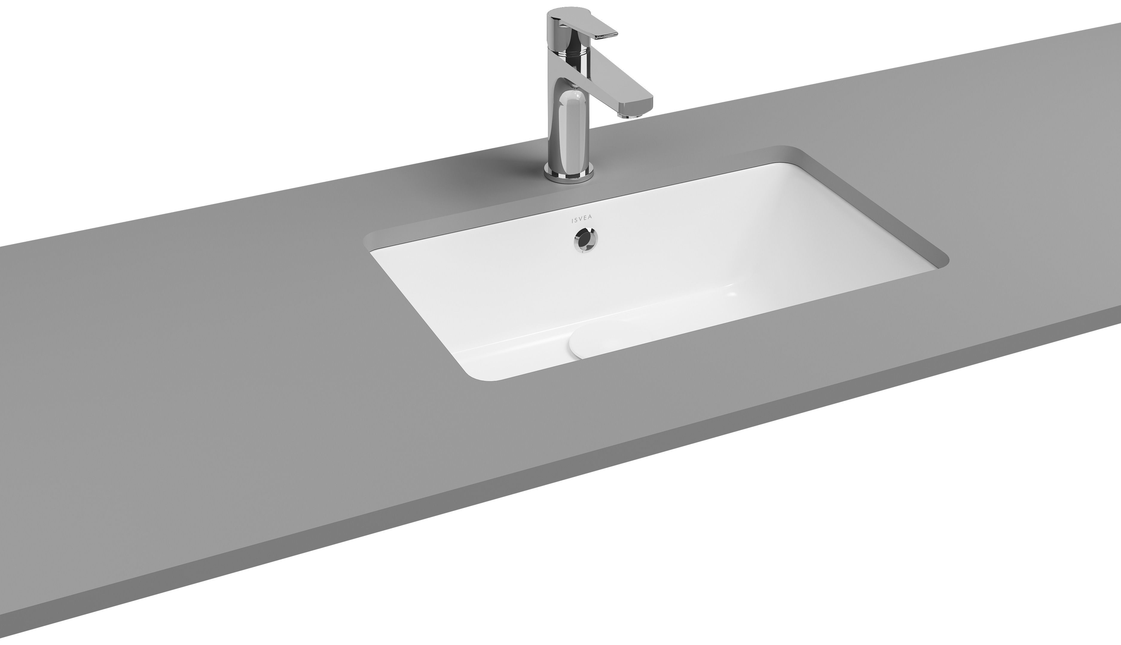 Isvea Soluzione Under-Counter Washbasin 53 cm - white