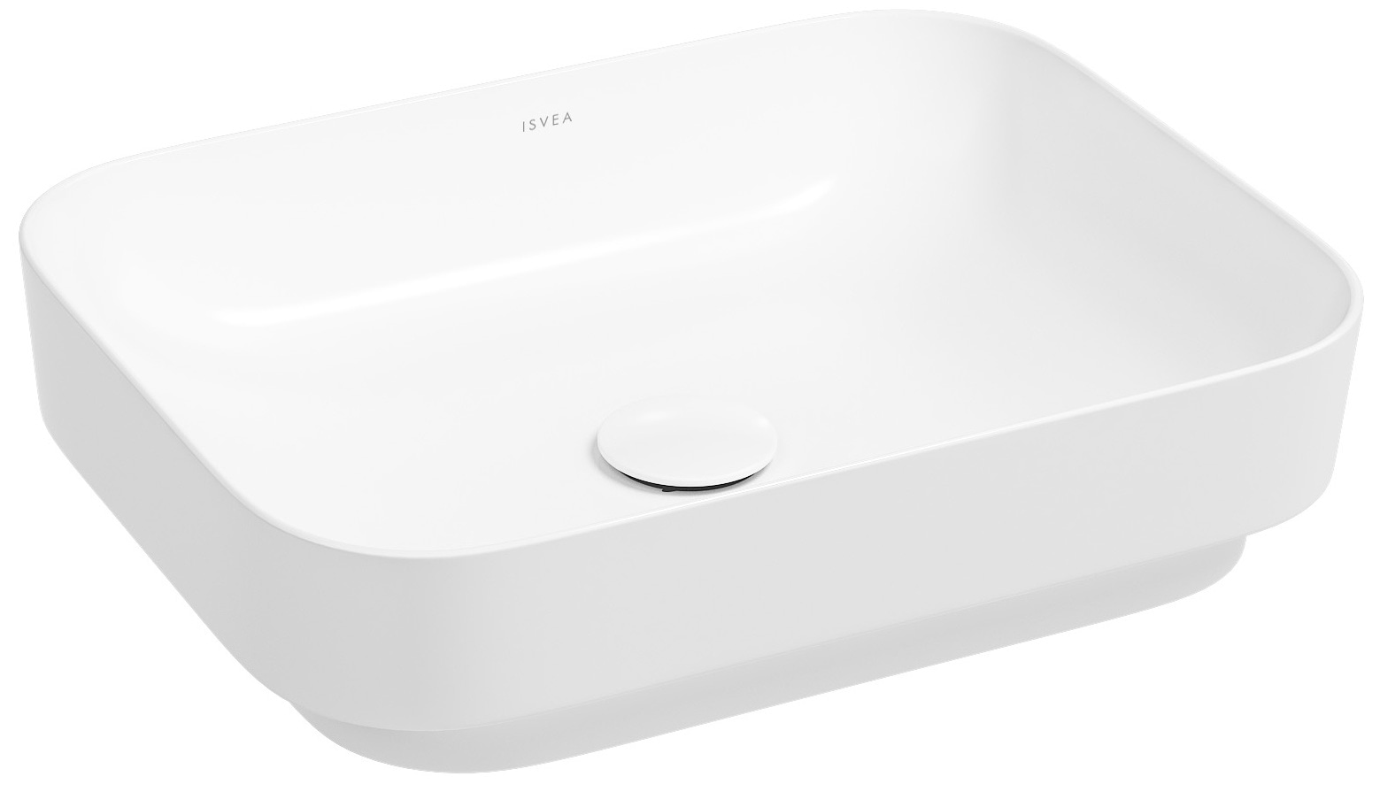 Isvea Sott'Aqua Inset Washbasin 50 cm - white