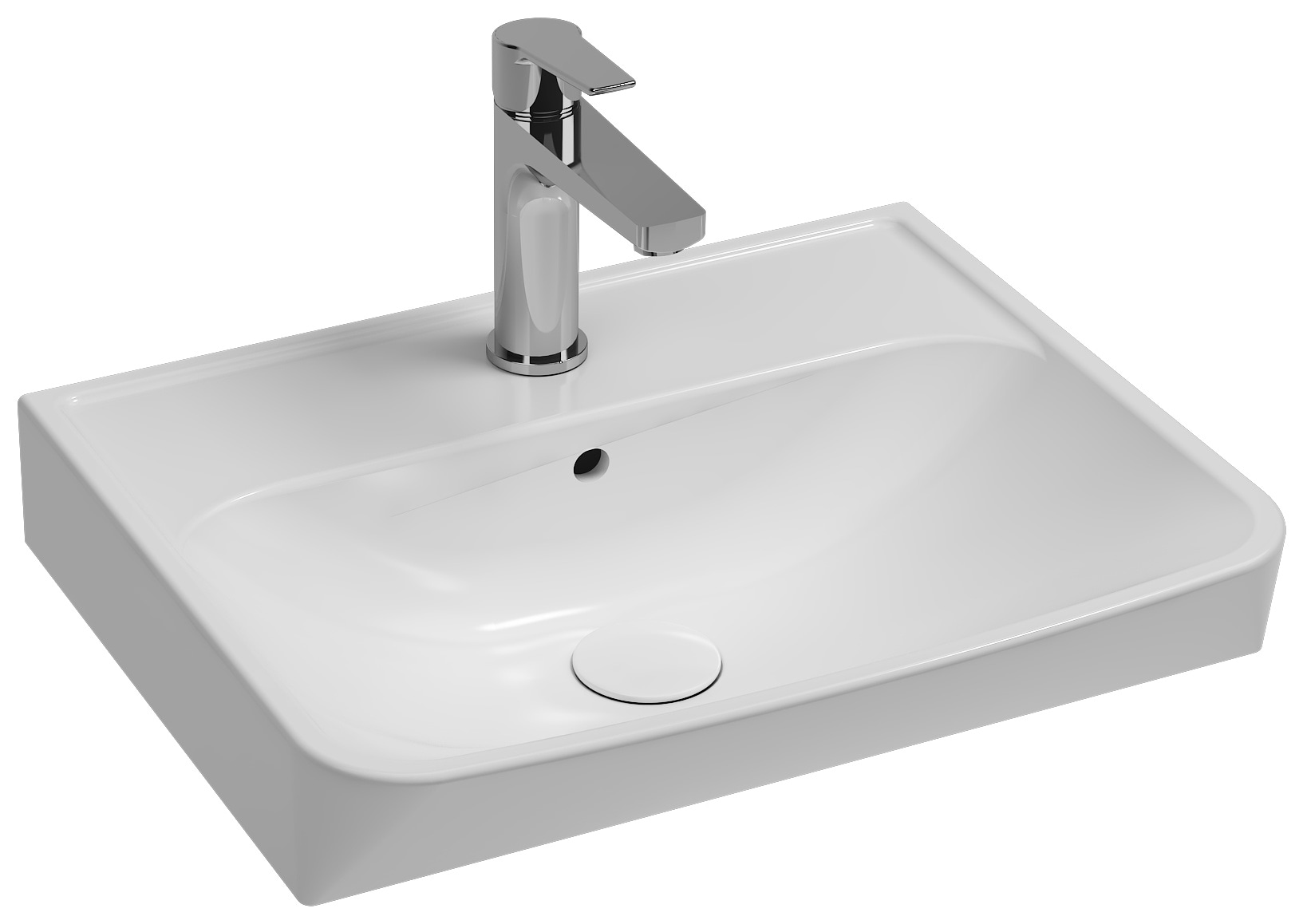 Isvea Ventuno Counter-Top Washbasin 50 cm - white