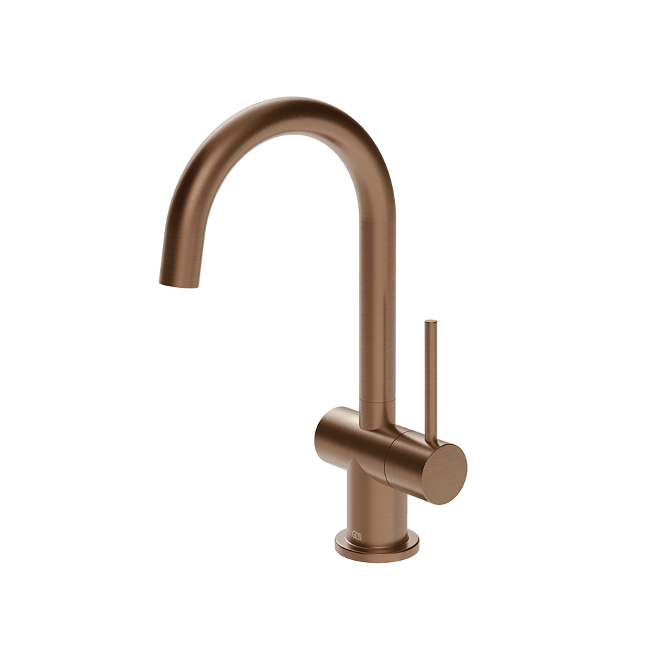 Gessi Single Water Tap 00915 in Copper Brushed Pvd