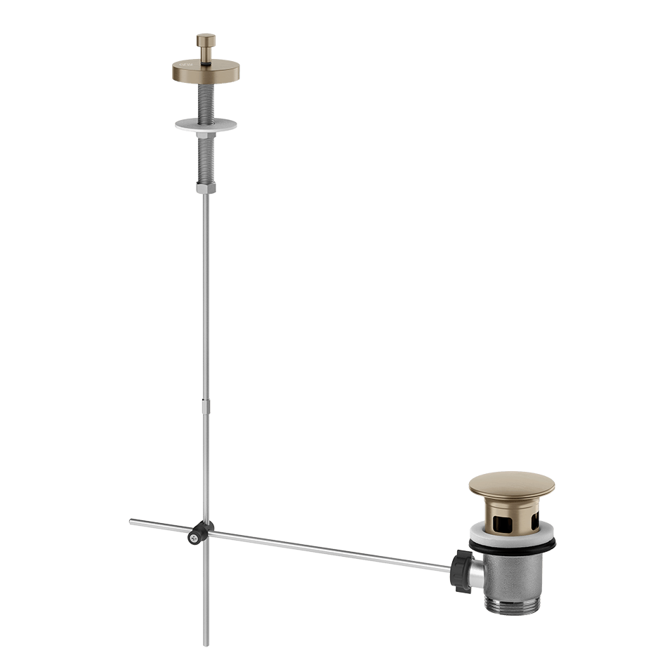 Gessi Waste 01350 in Finox Brushed Nickel