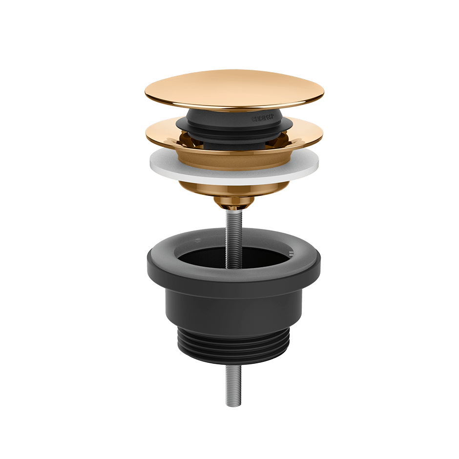 Gessi Waste 01421 in Warm Bronze Pvd