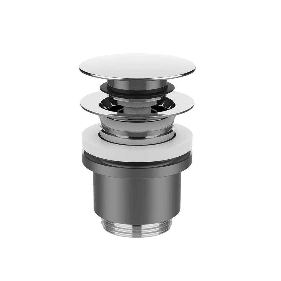 Gessi Waste 01431 in Chrome