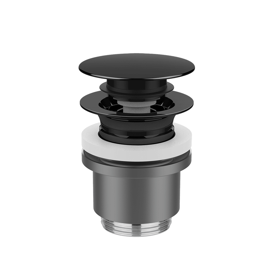 Gessi Waste 01431 in Black Metal Pvd