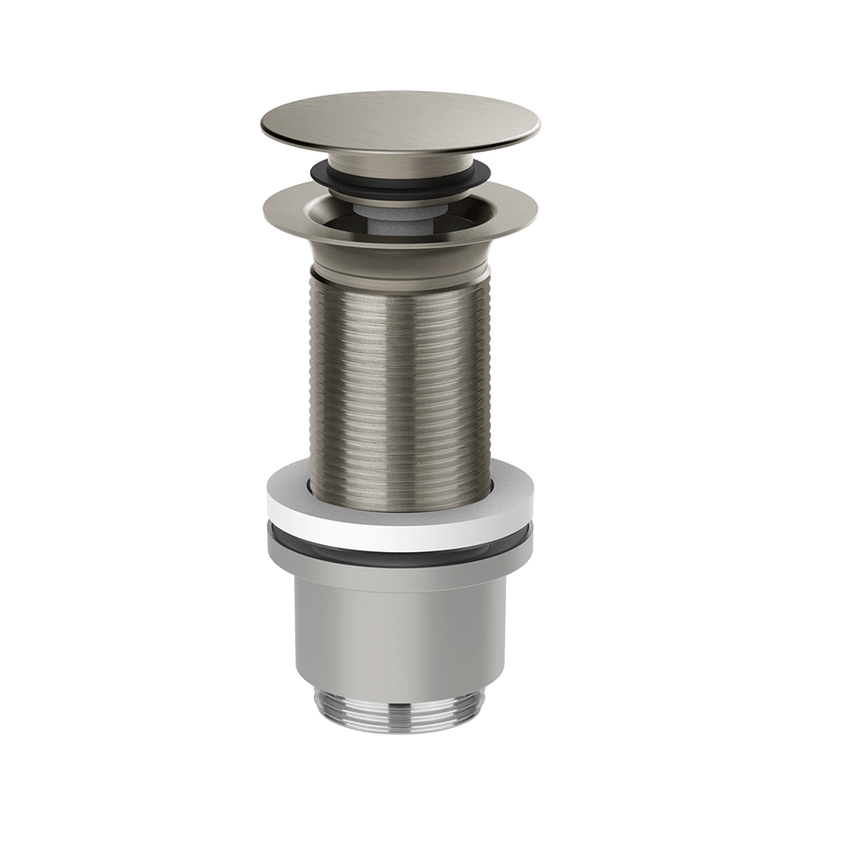 Gessi Waste 01433 in Steel Brushed