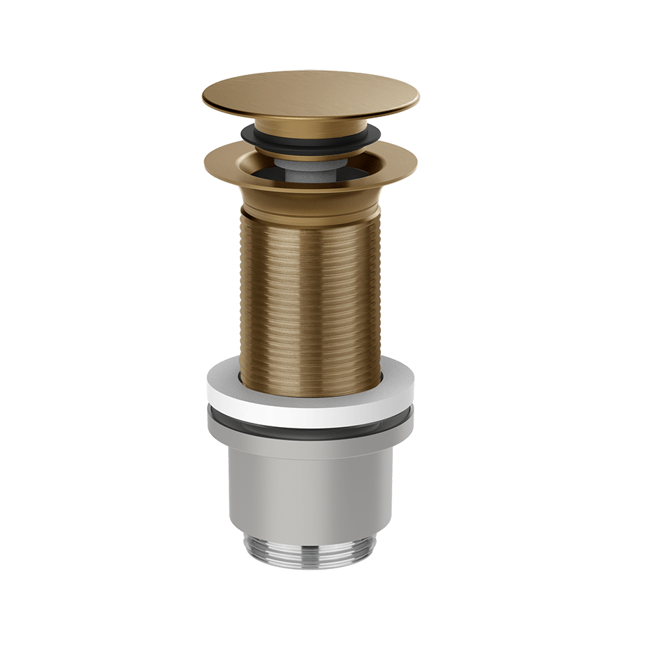 Gessi Waste 01433 in Deep Bronze Brushed Pvd