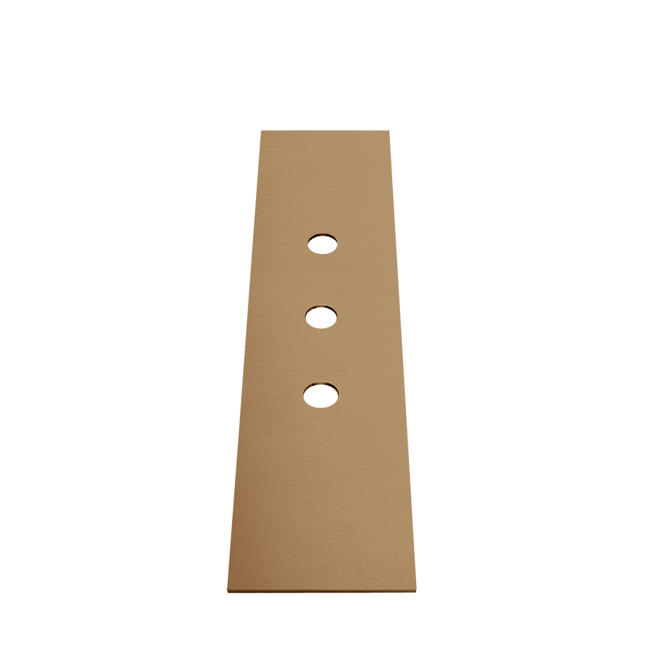 Gessi Handshower Drain Kit 01663 in Warm Bronze Br. Pvd