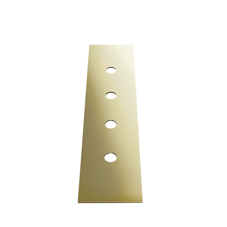 Gessi Handshower Drain Kit 01664 in Brass Pvd