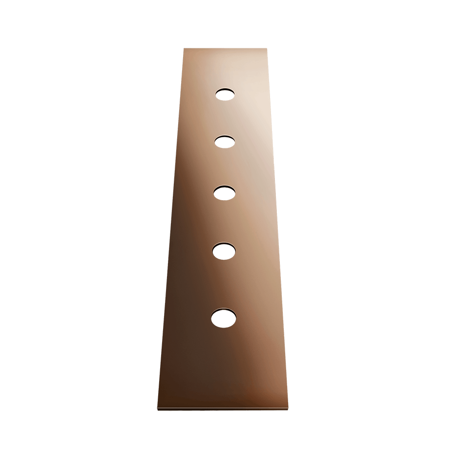 Gessi Handshower Drain Kit 01758 in Copper Pvd