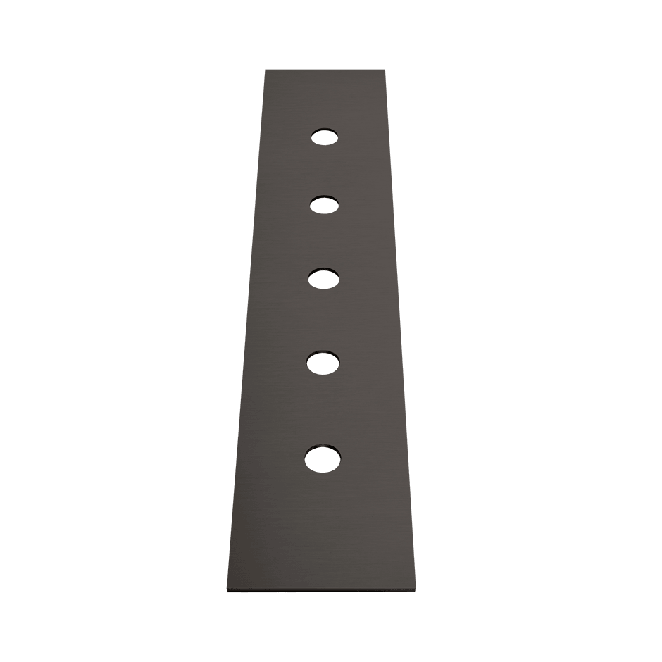 Gessi Handshower Drain Kit 01758 in Black Metal Br. Pvd