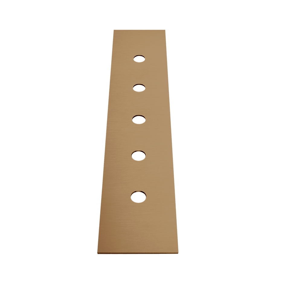 Gessi Handshower Drain Kit 01758 in Warm Bronze Br. Pvd