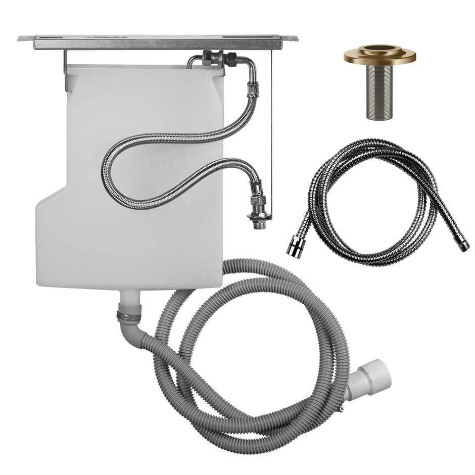 Gessi Handshower Drain Kit 01813 in Warm Bronze Br. Pvd
