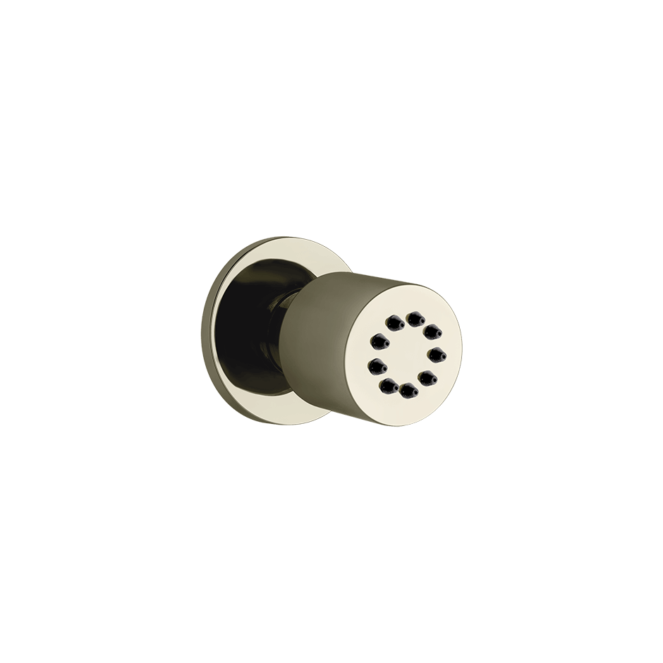 Gessi Body Jet 13375 in Nickel Pvd