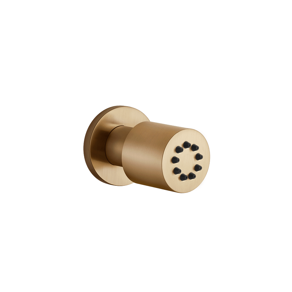 Gessi Body Jet 13375 in Warm Bronze Br. Pvd