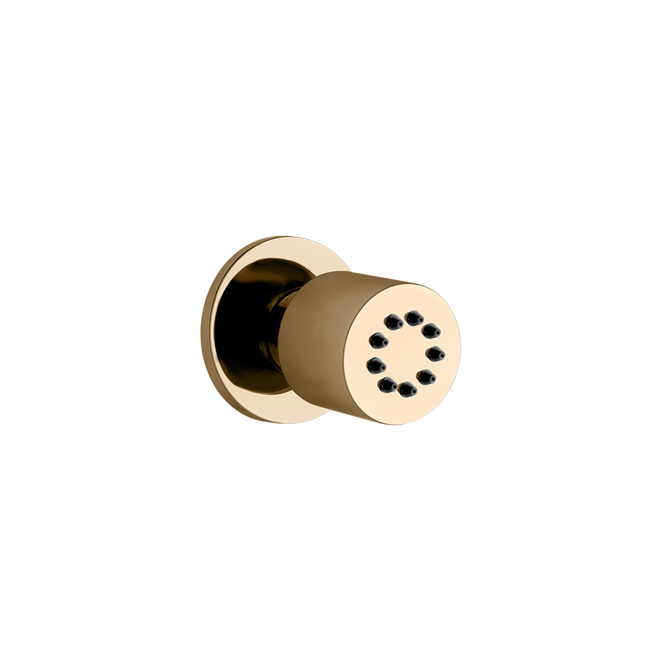 Gessi Body Jet 13375 in Warm Bronze Pvd
