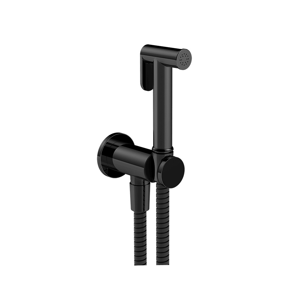 Gessi Shut-Off 14331 in Black Metal Pvd