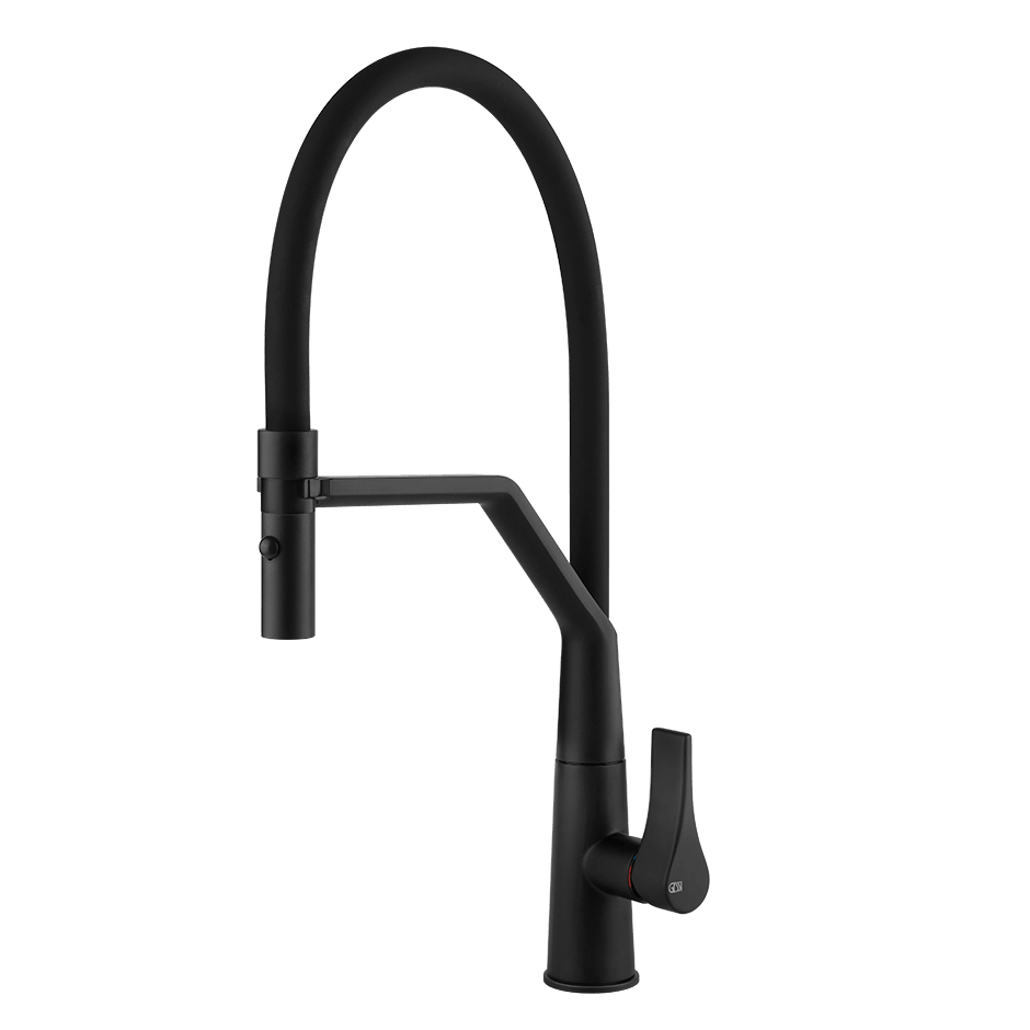 Gessi Sink Mixer 17191 in Matte Black
