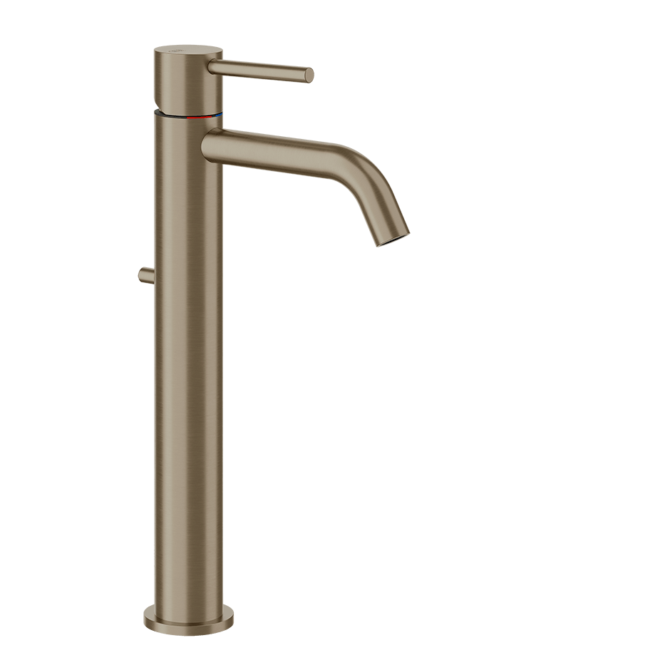 Gessi Washbasin Mixer 18603 in Finox Brushed Nickel